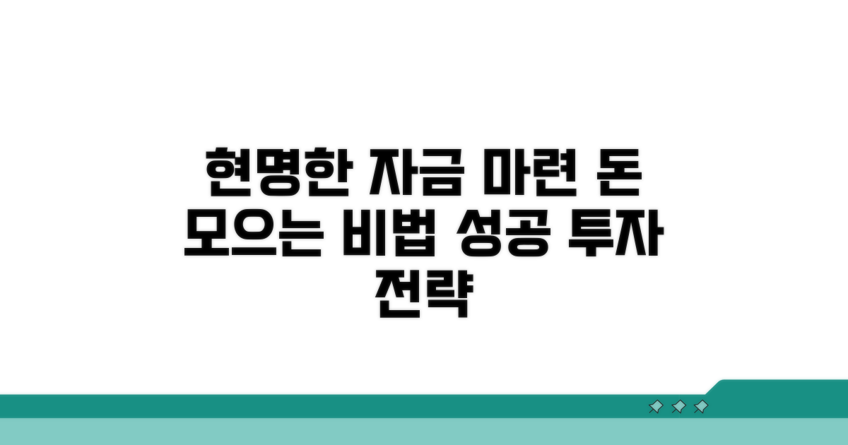 현명한 자금 마련 전략
