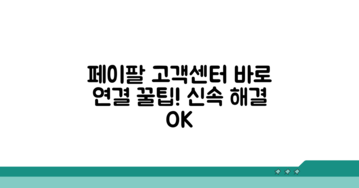 페이팔 고객센터 바로 연결하기