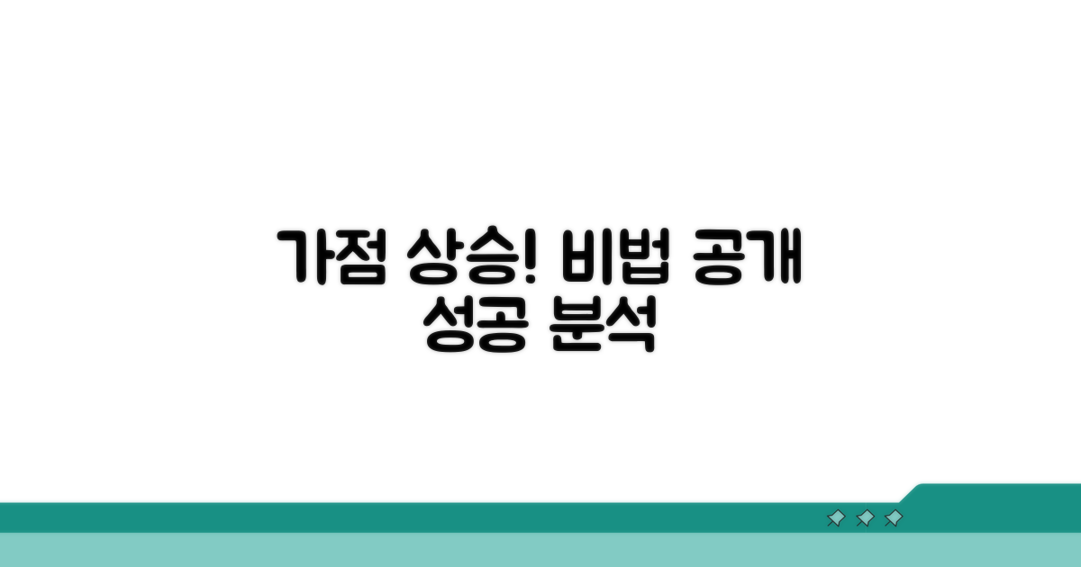 실제 가점 상승, 성공 사례 분석