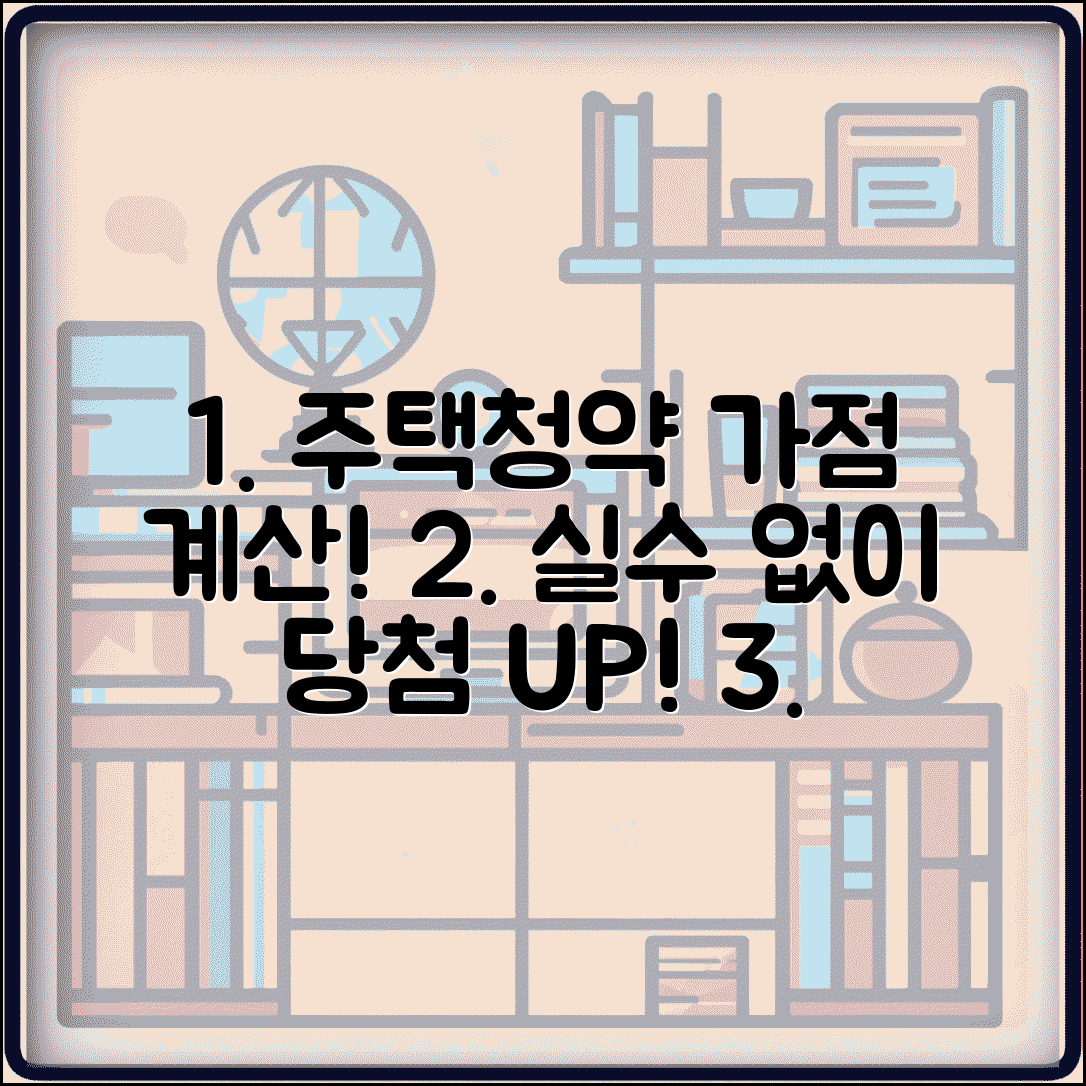 주택청약 가점계산 실수하지 않기 | 정확한 점수 산출로 당첨 가능성 높이는 법