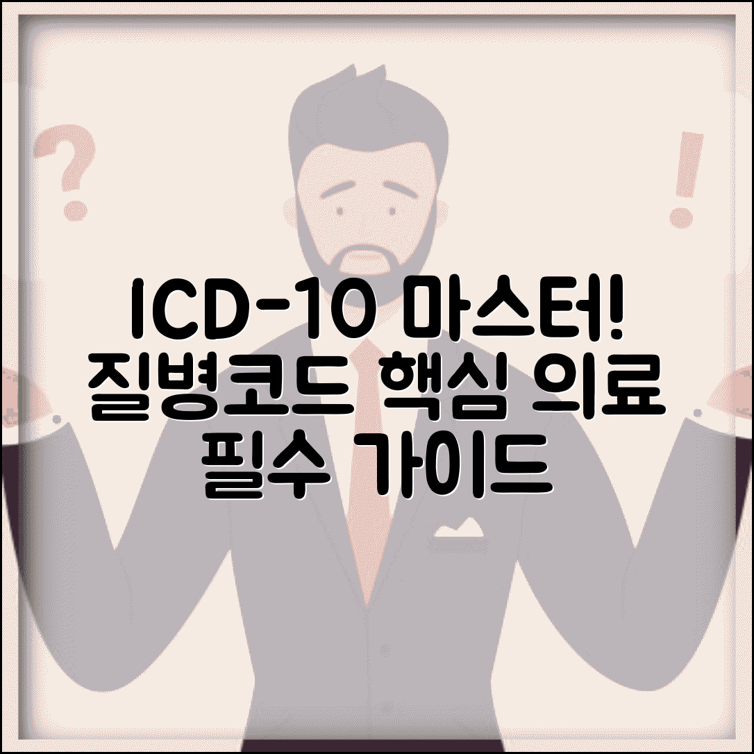 질병코드분류표 의료진 필수 참고서 | ICD-10 한국 표준 질병분류 이해하기