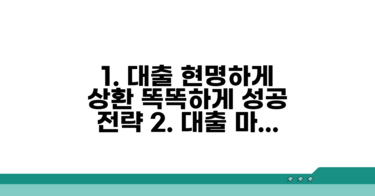대출 활용 및 상환 전략 세우기