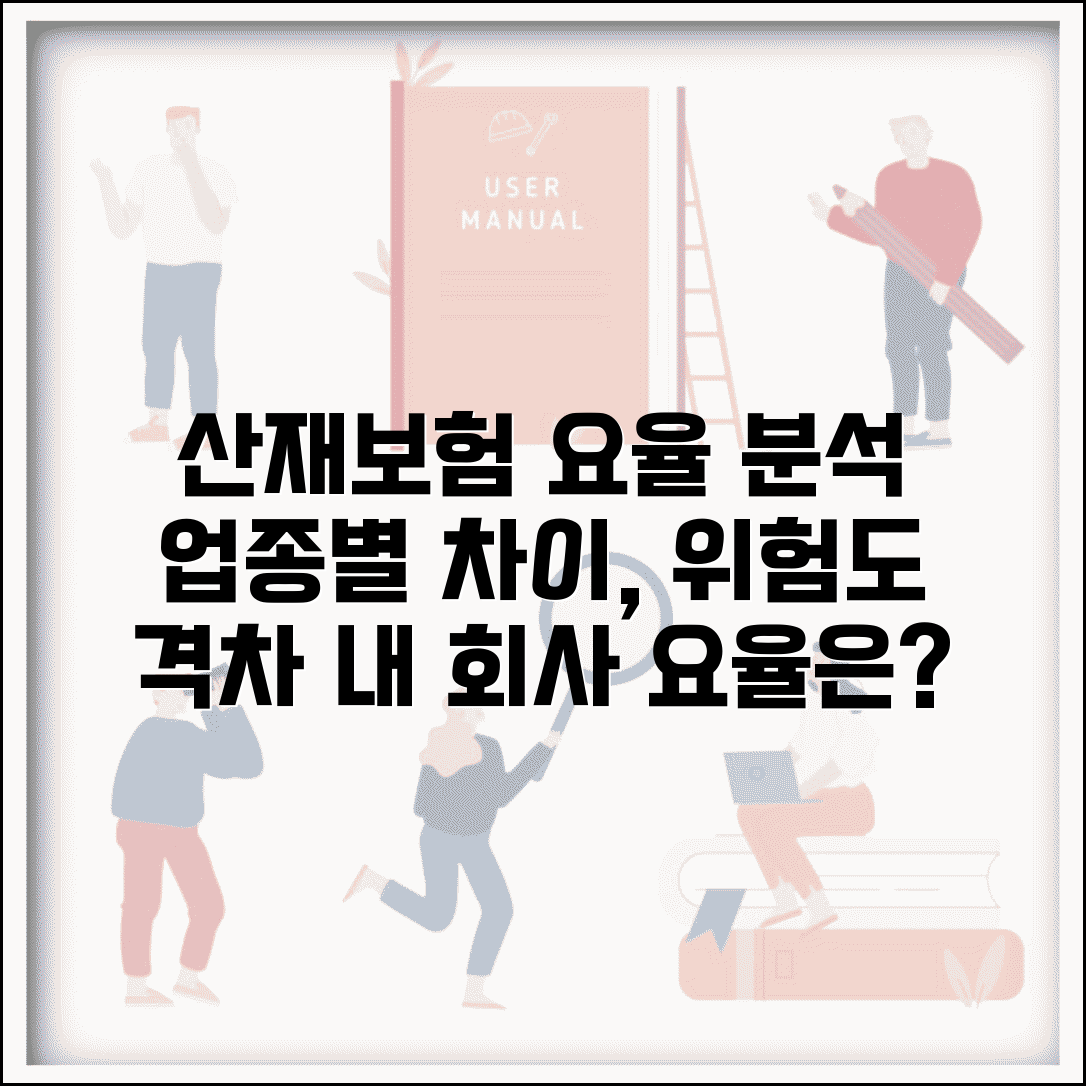 산재보험 요율표 업종별 차이 분석 | 위험도에 따른 요율 격차와 우리 회사 적용 요율