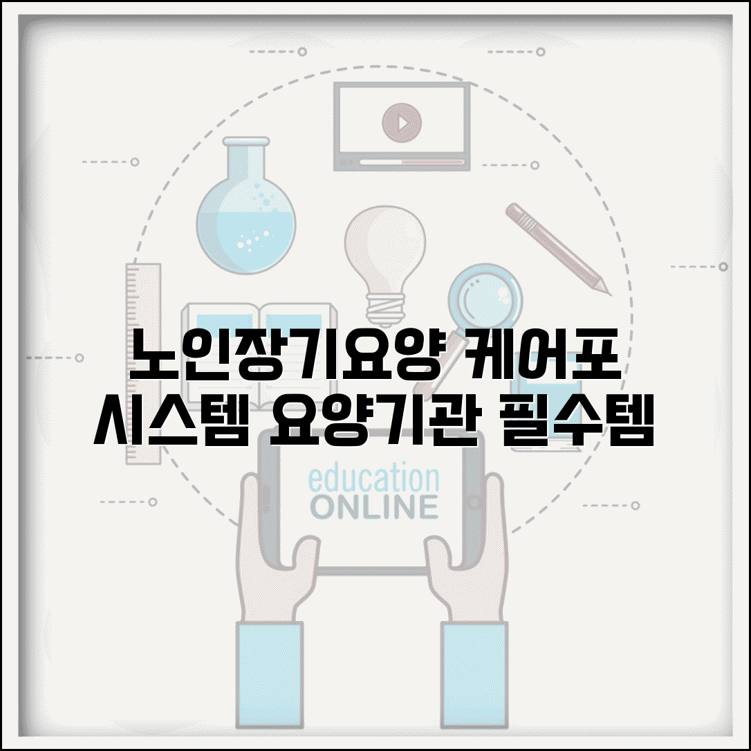 노인장기요양 케어포 시스템 | 요양기관 관리 프로그램과 서비스 제공 기록 시스템