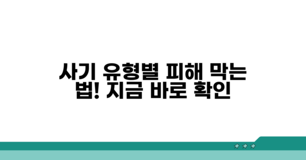 주의해야 할 사기 피해 막는 법