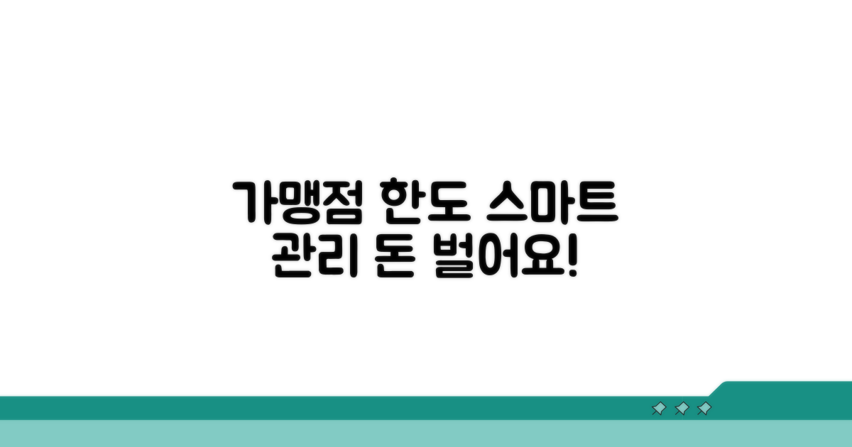 가맹점 한도, 똑똑하게 관리해요