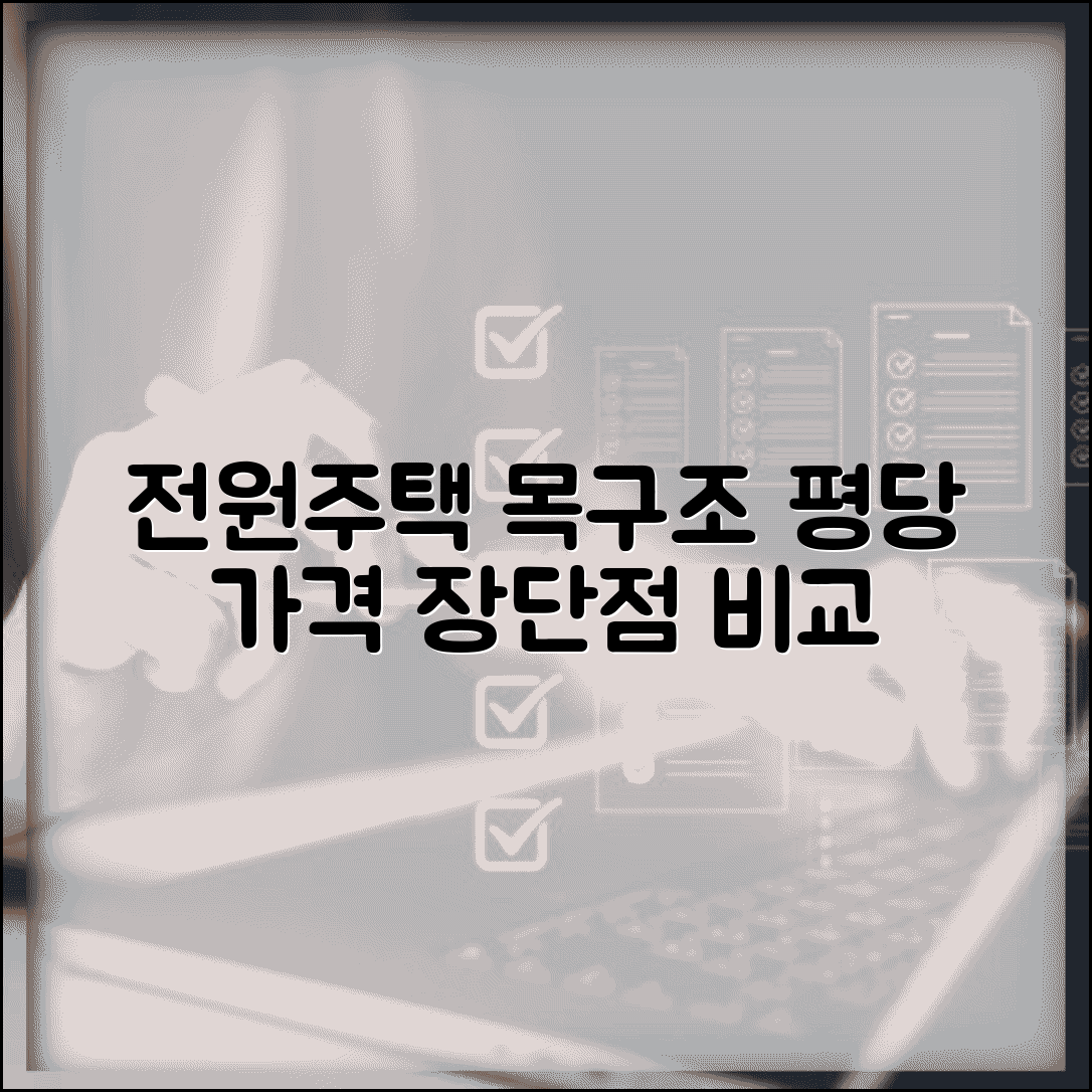 전원주택 경량목구조 평당 가격 유형별 비교 | 일반주택 대비 장단점 | 내구성 고려 선택법