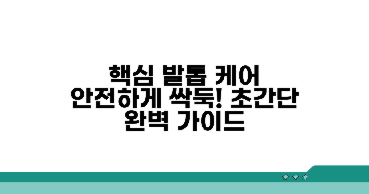 안전하게 발톱 자르는 완벽 가이드
