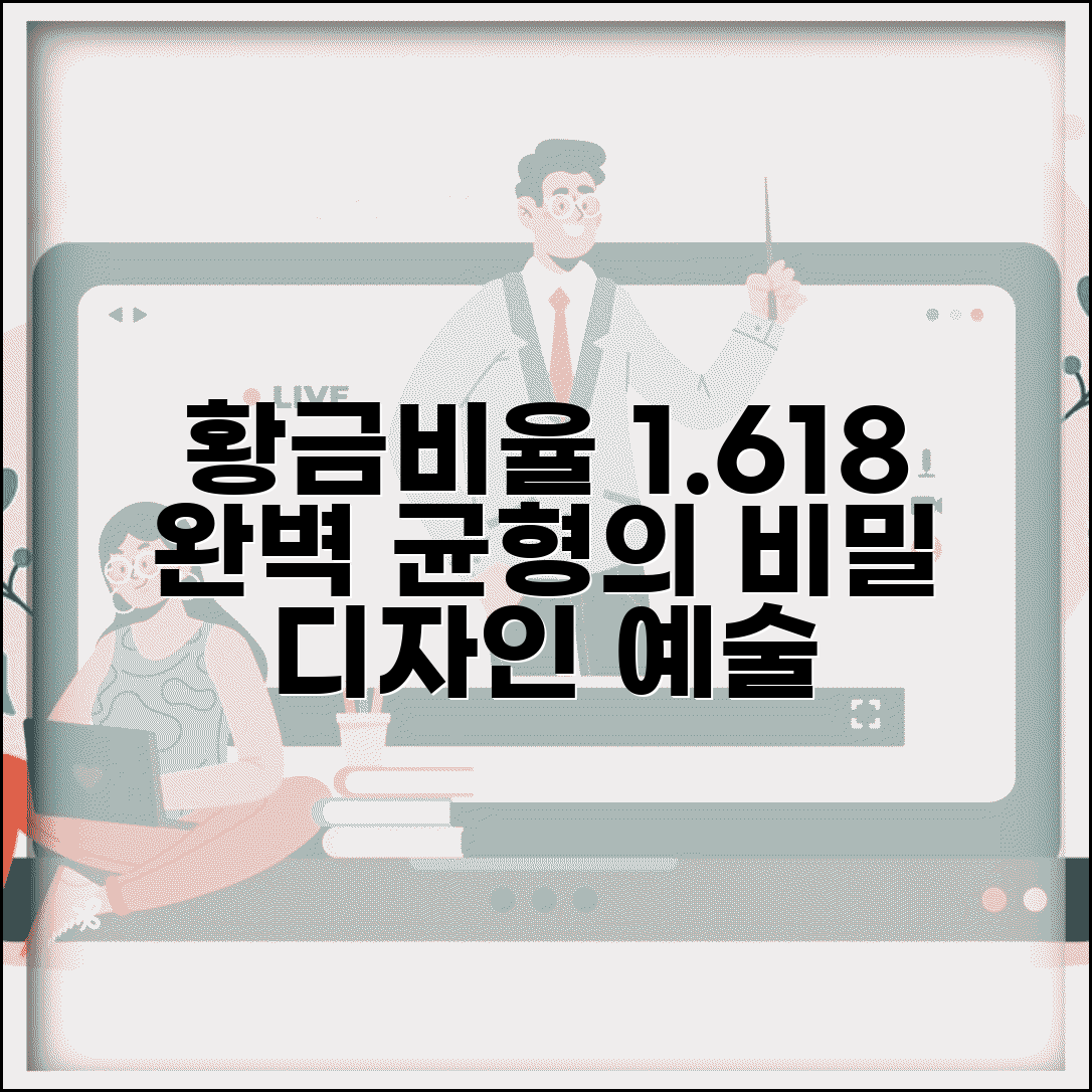 황금비율 1.618의 비밀 | 디자인과 예술에 숨겨진 완벽한 균형