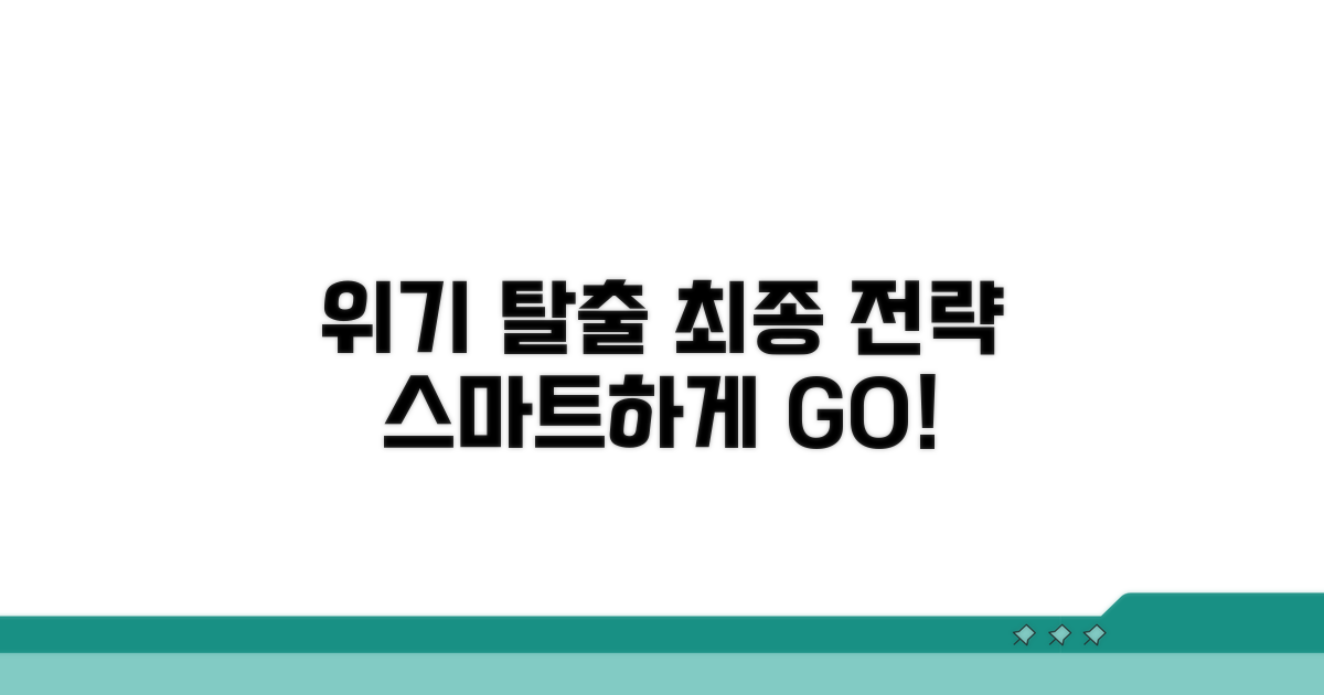 스마트하게 위기 넘기는 최종 전략