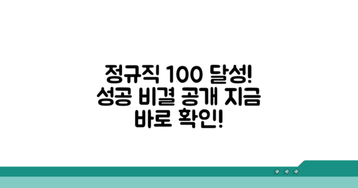 정규직 전환율 높이는 방법