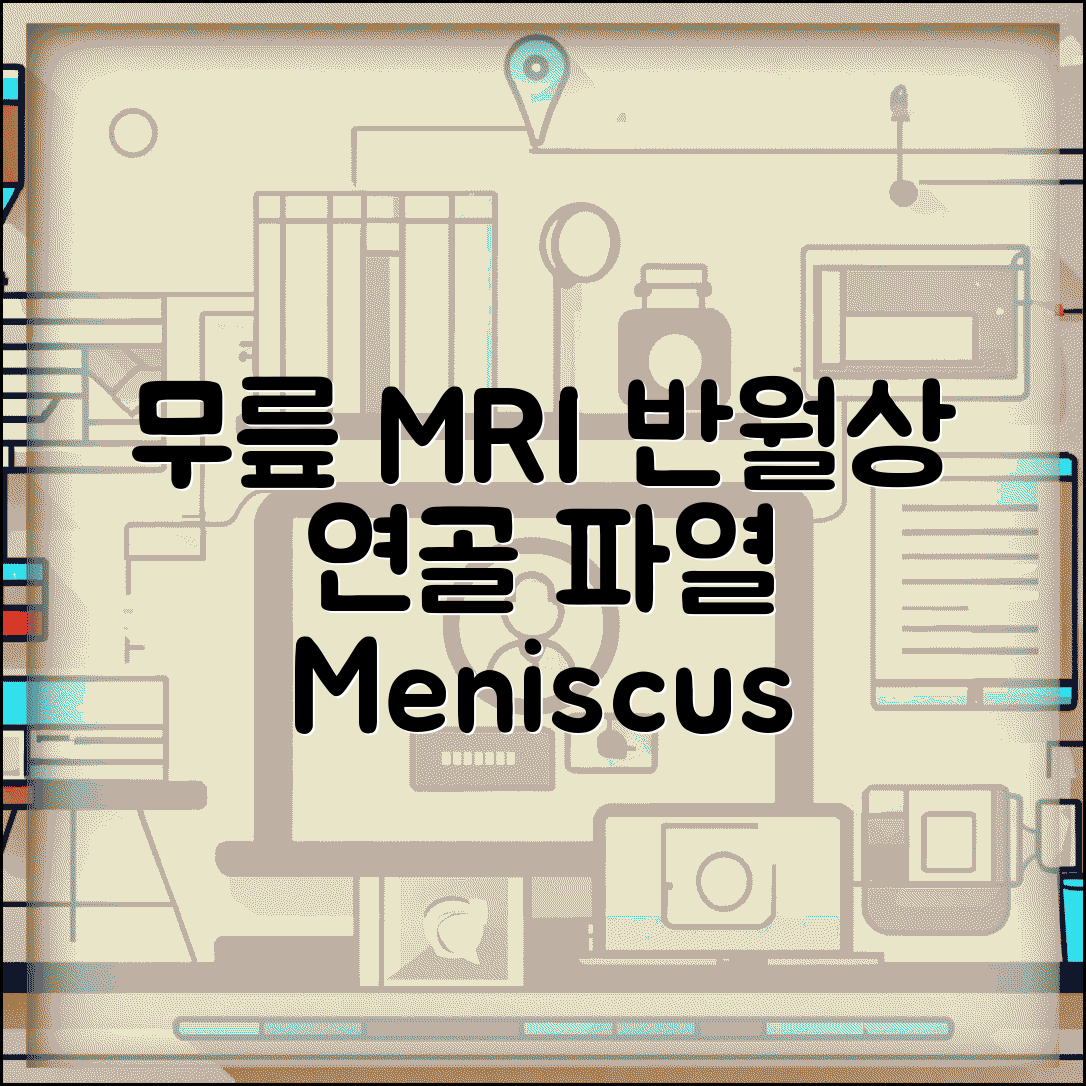 무릎MRI 반월상연골파열 meniscus tear 위치 | 내측 외측 반월판 파열 전각 후각