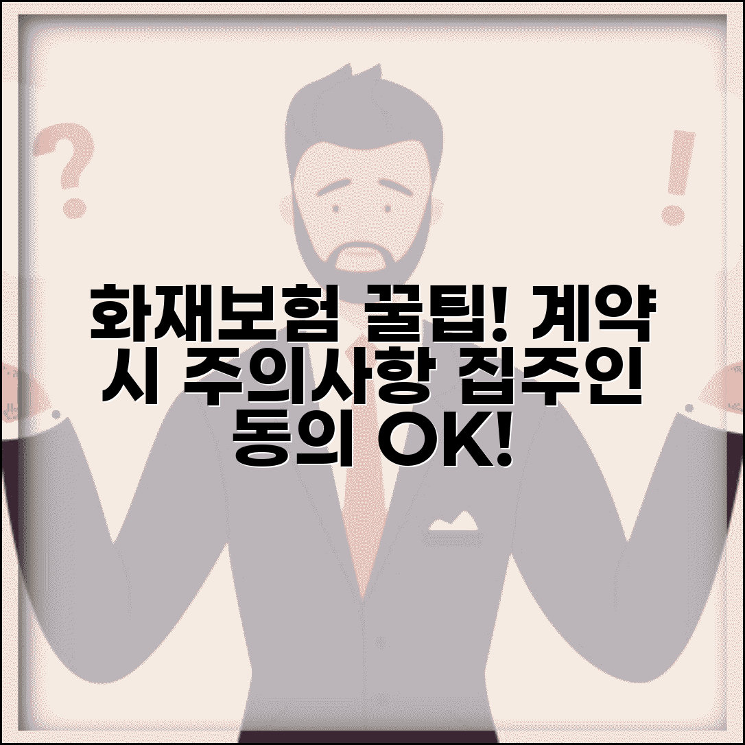 화재보험 매물 찾기 꿀팁 | 부동산 계약 시 주의사항, 집주인 동의 방법